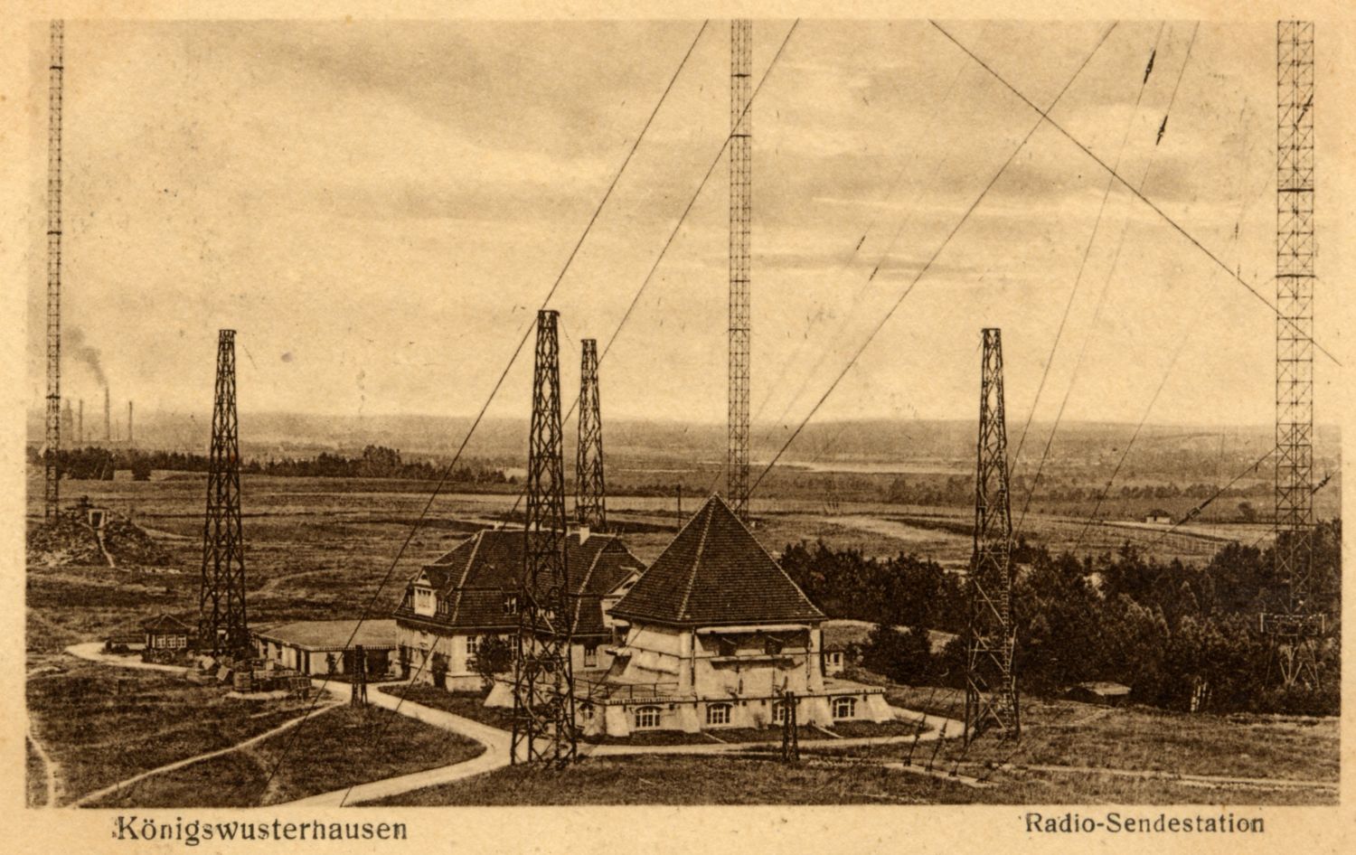 Senderhaus 1  ca. 1922 Funkerberg