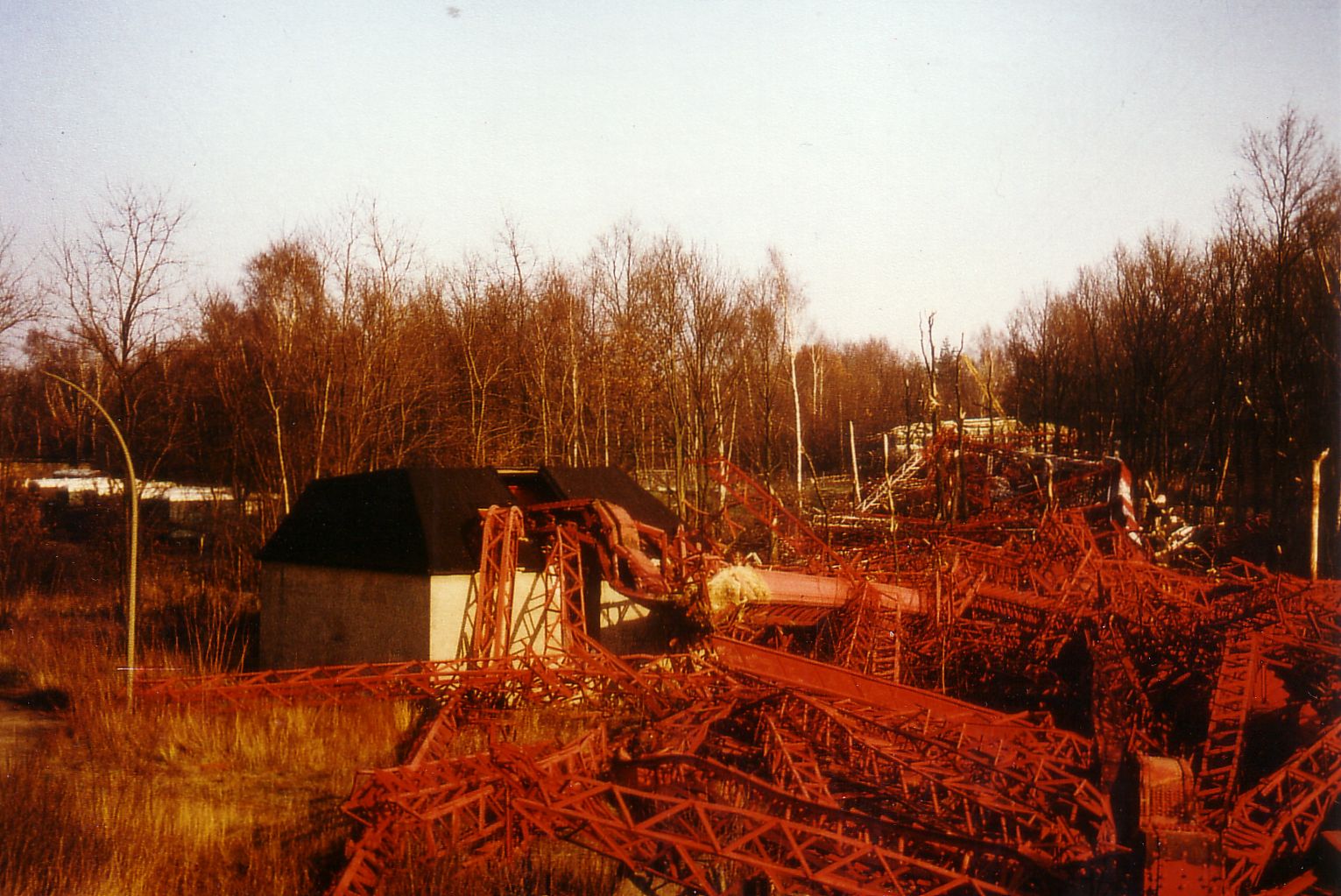 Mittelturm liegend 1972