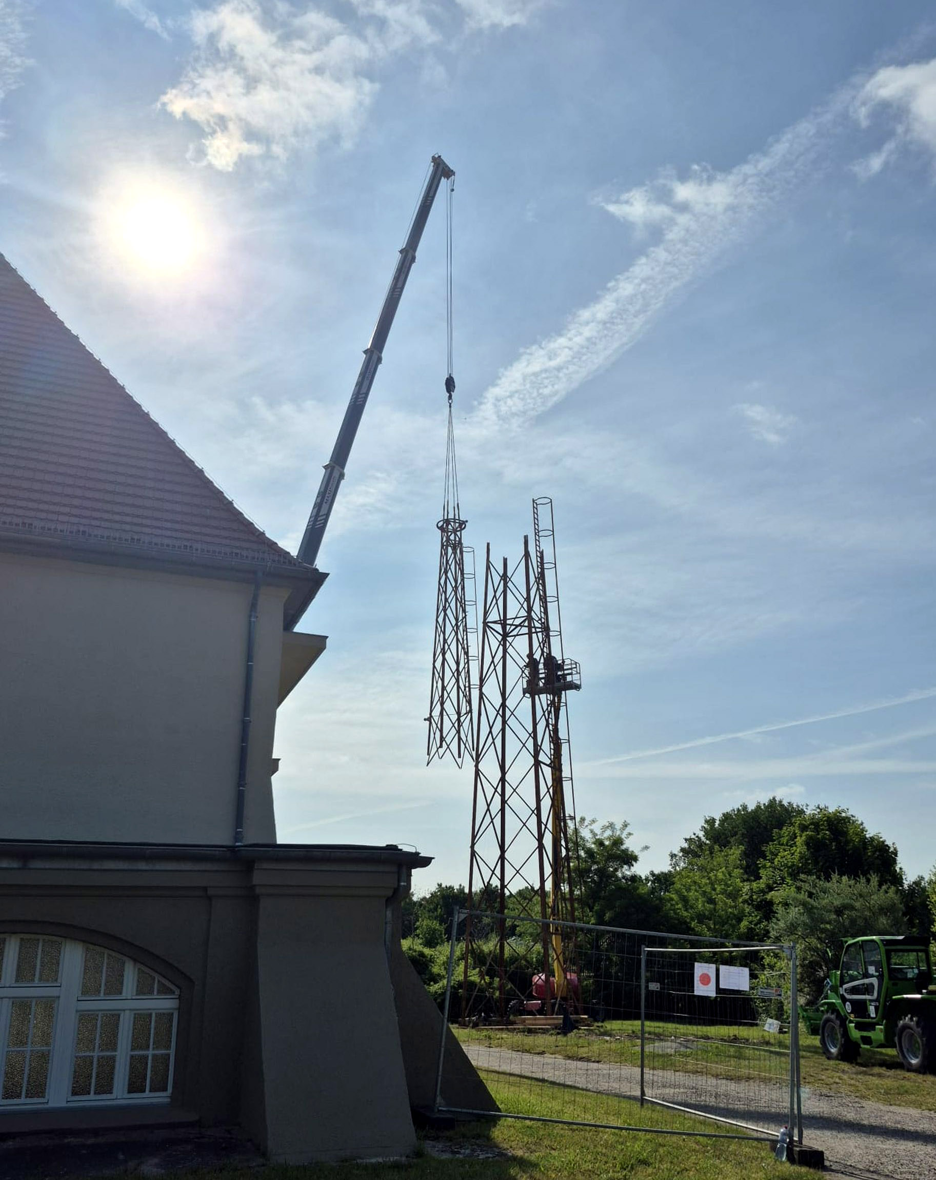 Abbau Konterturm Abbau Konterturm