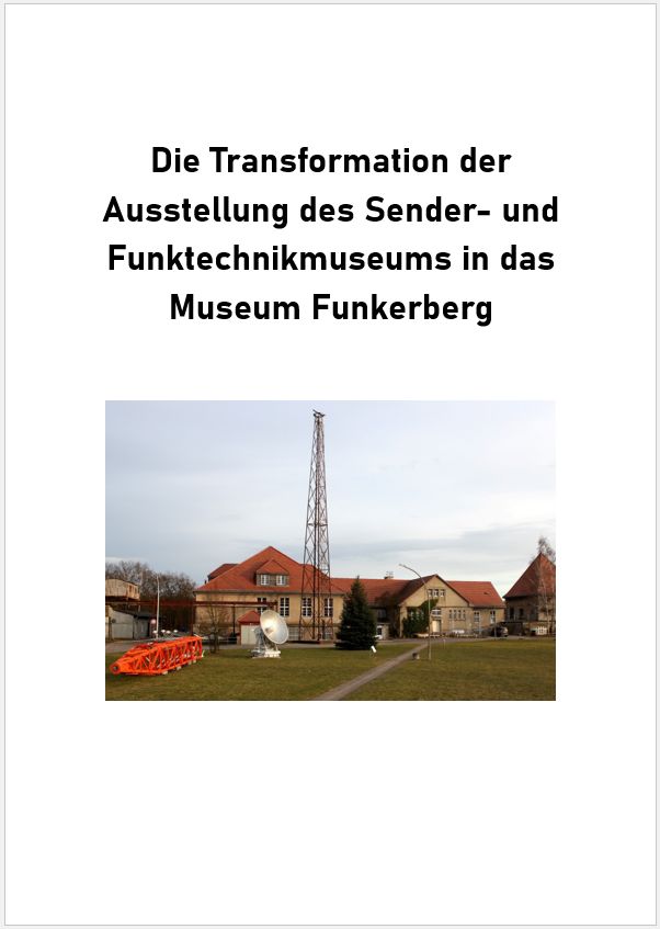 Deckblatt Konzept Museum Funkerberg