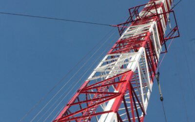 Dokumentation der Sanierung des historischen Antennenträgers Mast 17