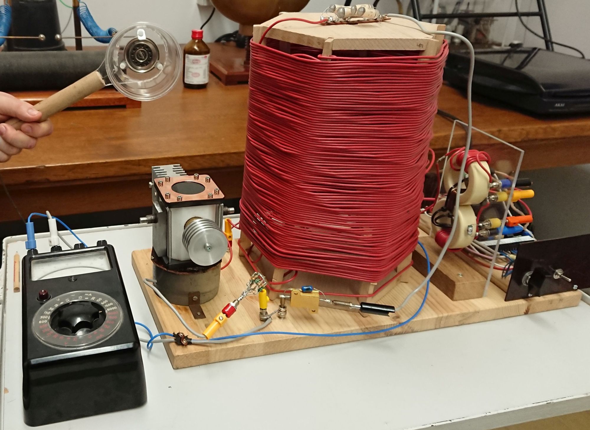 Nachbau Lichtbogensender