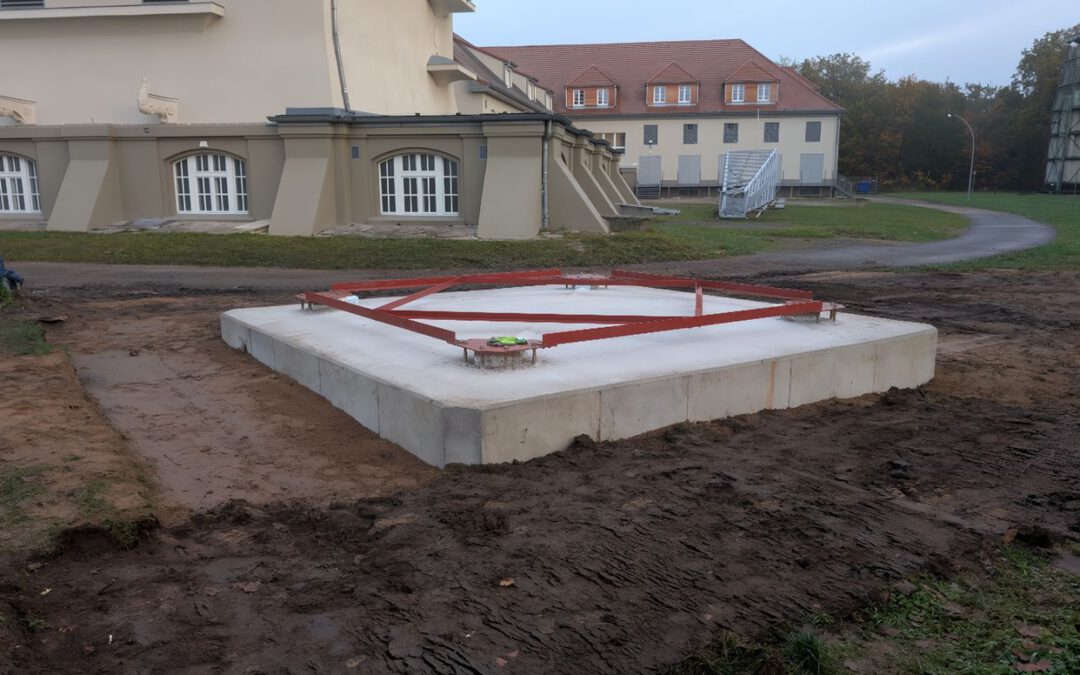 Der Abschluss der Sanierung des ersten Konterturms