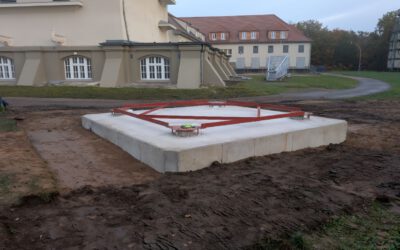 Der Abschluss der Sanierung des ersten Konterturms